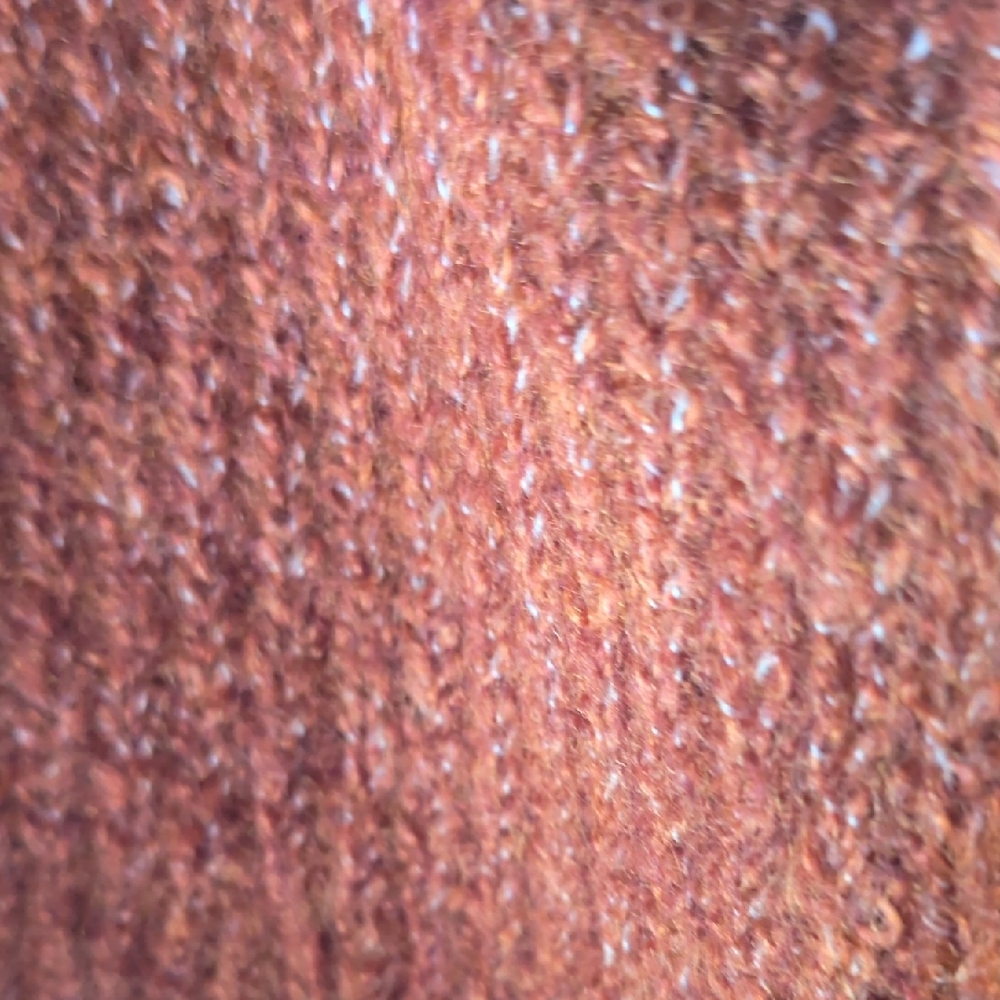 Old Navy Women's Marled Brick/Rust Crew Neck Sweater - Picture 4 of 4